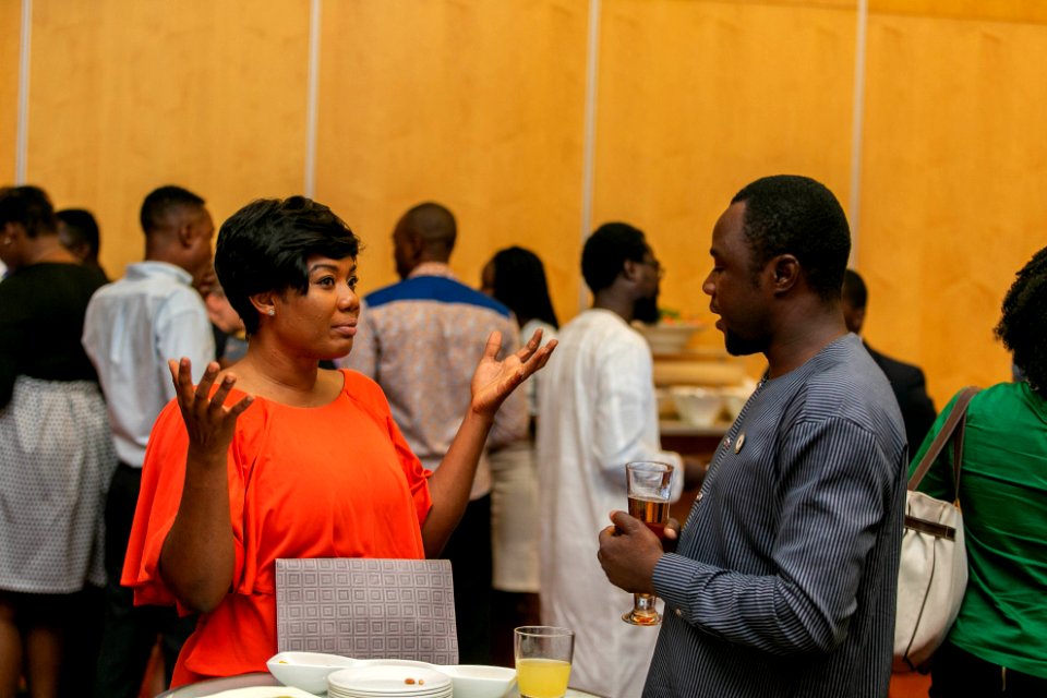 Bridgette Otto at Welcome Reception for YALI 2018 Fellows 3