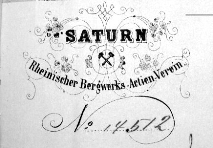 Briefkopf Saturn