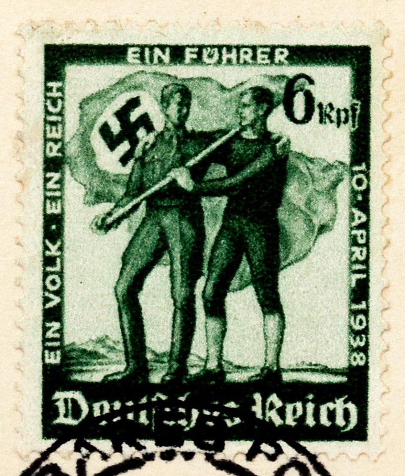 Briefmarke Deutsches Reich 1938 Ein Volk ein Reich ein Führer Ersttagsbrief Ostmark b