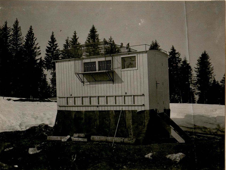 Brieftaubenhaus der 59 Gebirgs Brig in Rauth. (BildID 15512623)