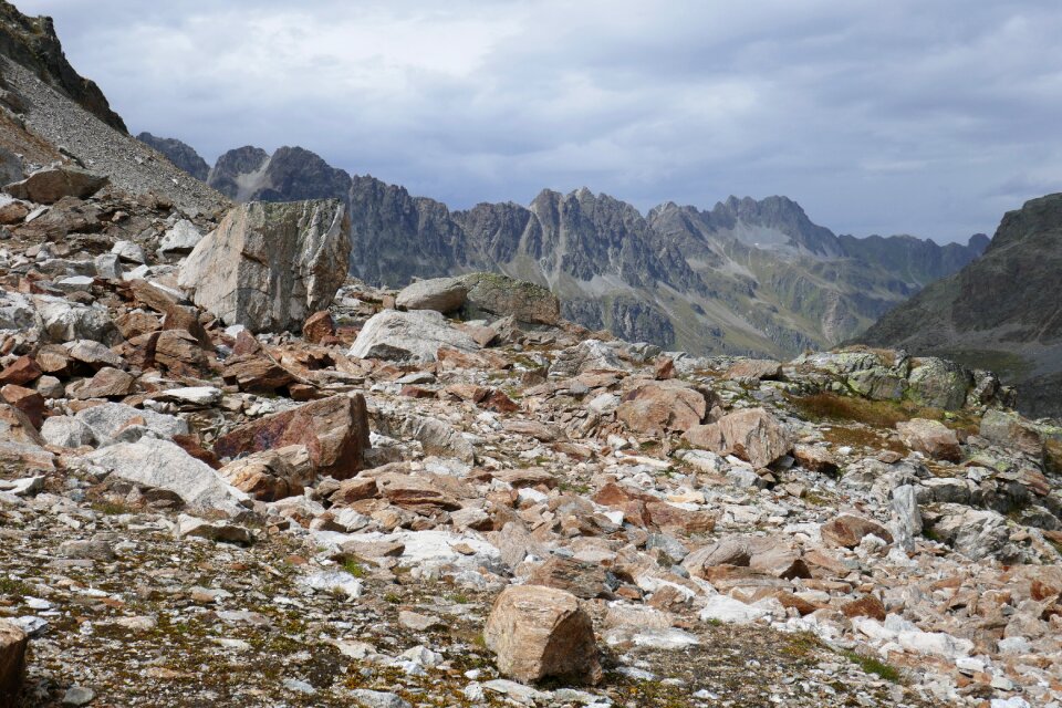 Mountain landscape dolomites switzerland