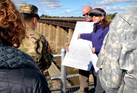 Brig. Gen Toy tours district projects - 25046775511