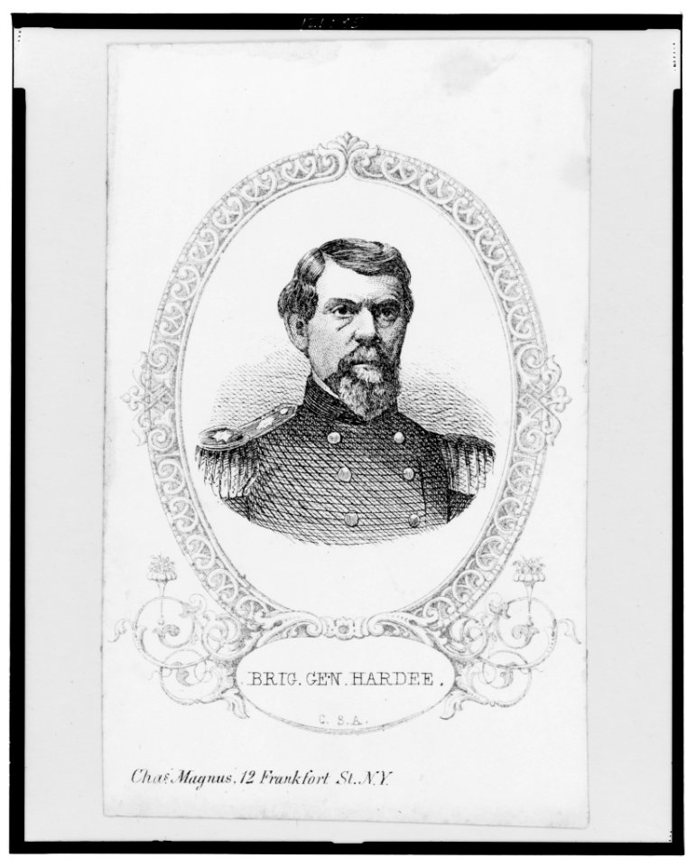 Brig. Gen. Hardee - Chas. Magnus, N.Y. LCCN98510265