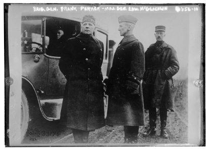 Brig. Gen. Frank Parker, Maj. Gen Edw. McGlachlin LCCN2014708549