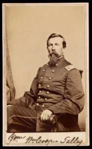 Brigadier General William Cooper Talley of Co. F, 30th Pennsylvania Infantry Regiment in uniform) - Brady, New York LCCN2016649612