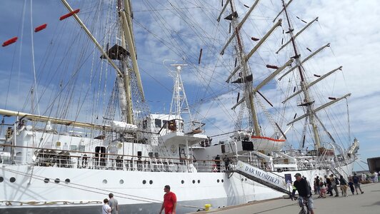 Gdynia people holiday