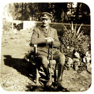 Brigadier General C. F. Watson, the first British officer to enter Jerusalem, WWI (29845531306)