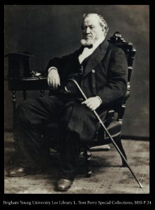 Brigham Young sitting portrait