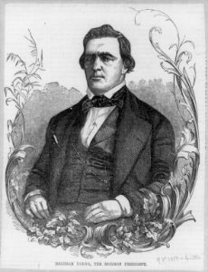 Brigham Young, 1801-1877, half-length portrait, facing left LCCN2005690048