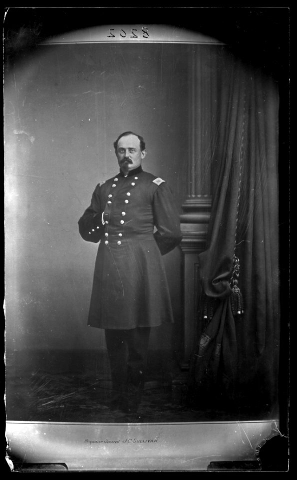 Brigadier General Jeremiah Cutler Sullivan of Co. E, 6th Indiana Infantry Regiment, 13th Indiana Infantry Regiment, and General Staff U.S. Volunteers Infantry Regiment in uniform LCCN2017645685