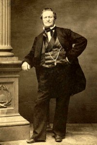 Brigham Young by Charles Roscoe Savage, 1855