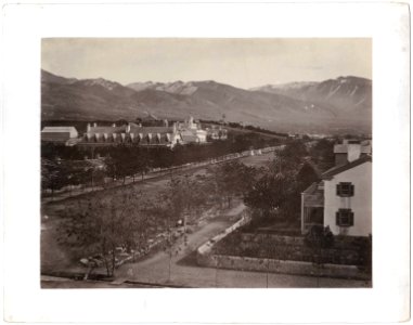 Brigham Young's residence by Andrew J Russell photo