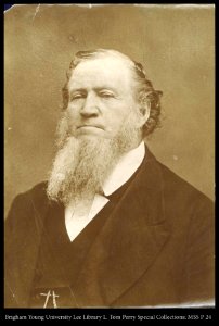 Brigham Young bust portrait