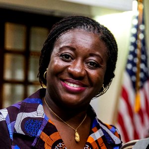 Brigitte Dzogbenuku - State Department Global Women’s Mentoring Partnership Alumnae Reception - 26686039049 (cropped)