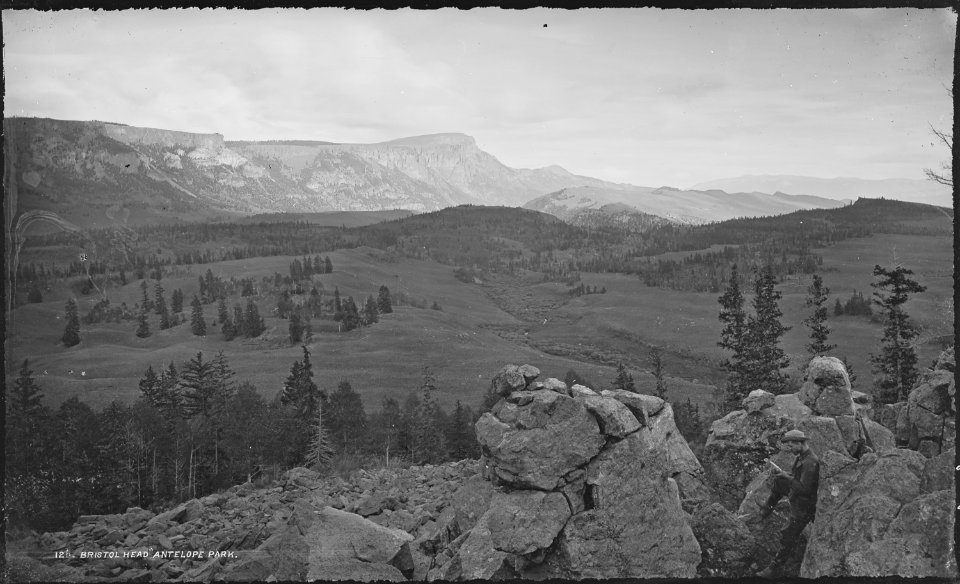 Bristol Head, Antelope Park, San Cristobal Quadrangle. Mineral County, Colorado. - NARA - 517078