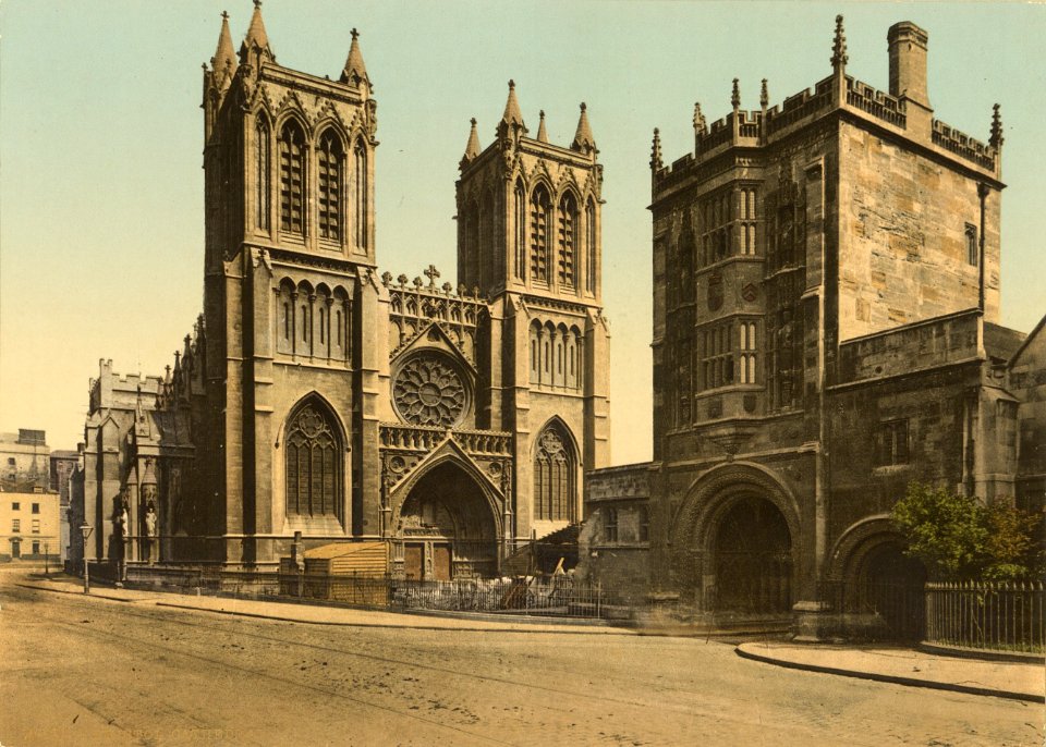 Bristol-Bristol Cathedral (Kathedrale der heiligen und ungeteilten Dreifaltigkeit)-ZI-217289