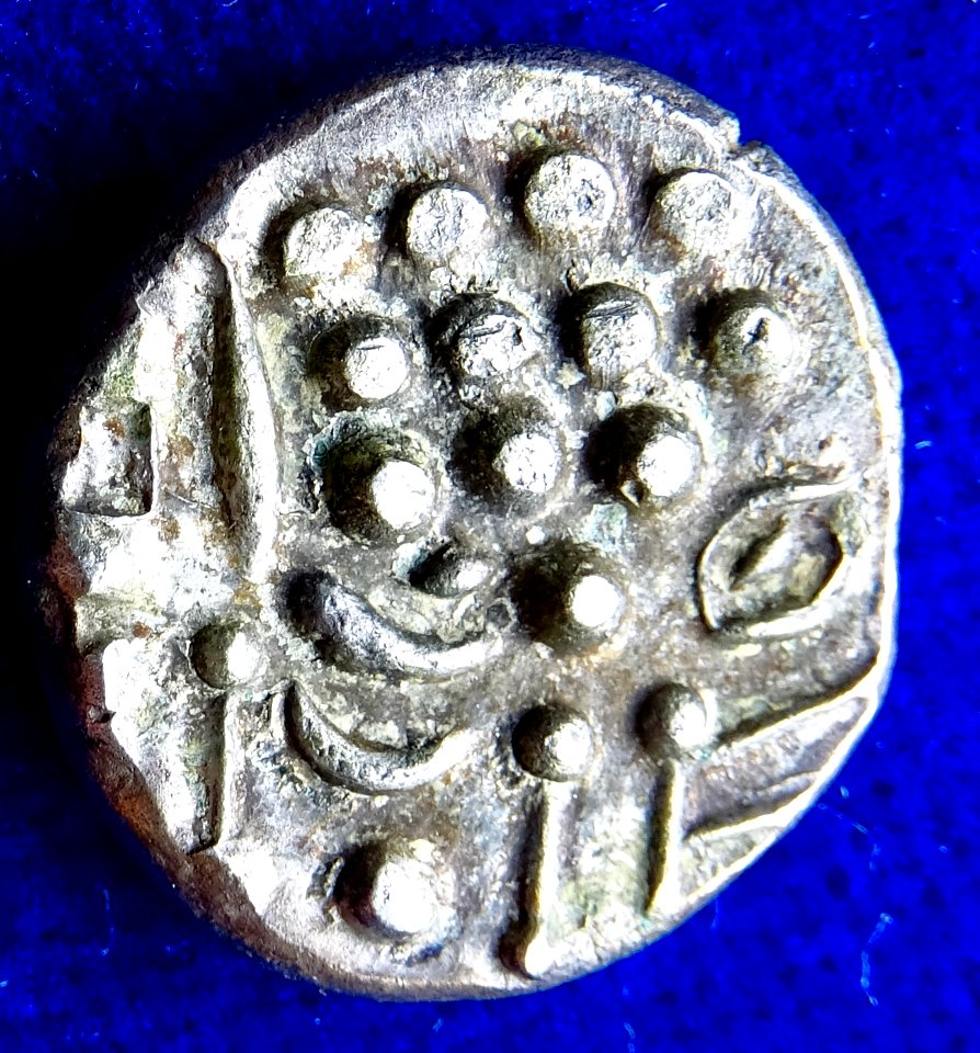 Britain Celtic Silver Stater, Belgic Migration Durotriges, about 60 BC, reverse
