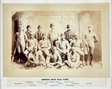 Bristol Base Ball Club, c1890 photo