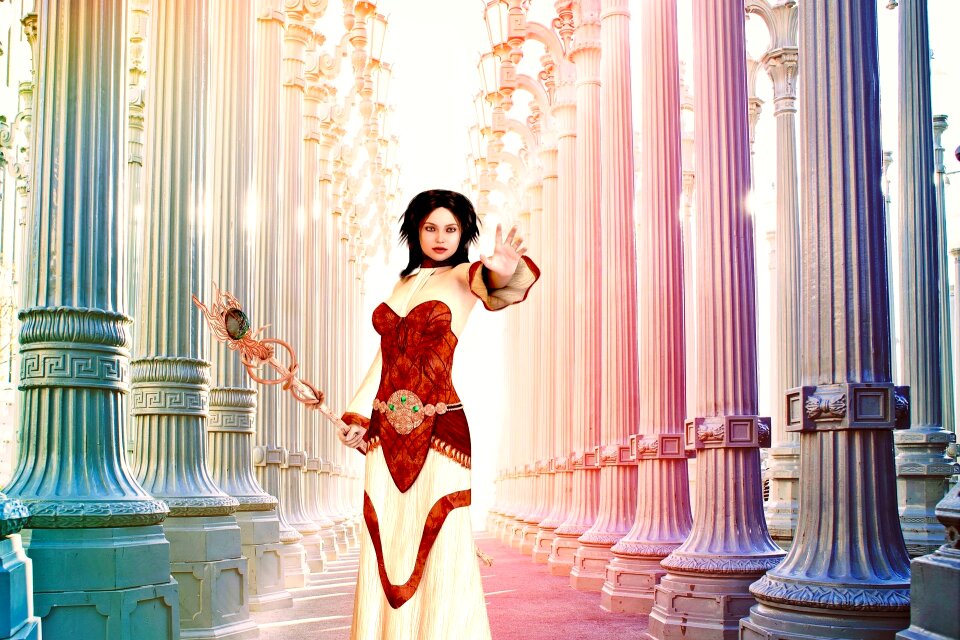 Warrior mythical mystical