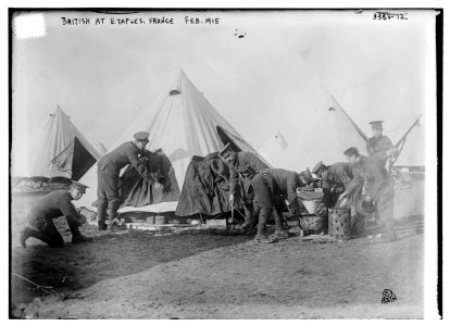 British at Etaples, France, Feb. 1915 LCCN2014698470