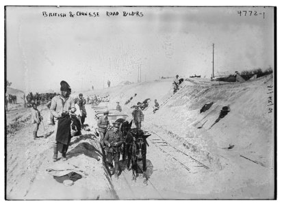 British & Chinese road b'ld'rs (i.e. builders) LCCN2014708105