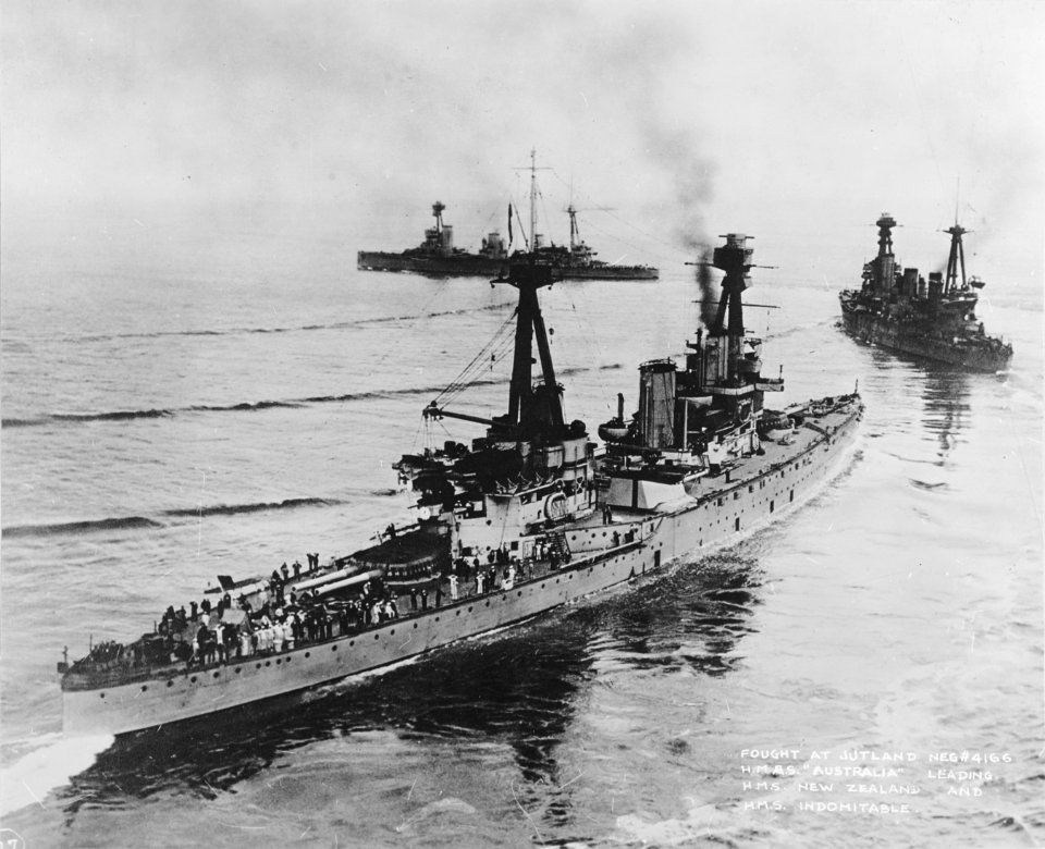 British Battlecruisers that Fought at Jutland - 19-N-4166