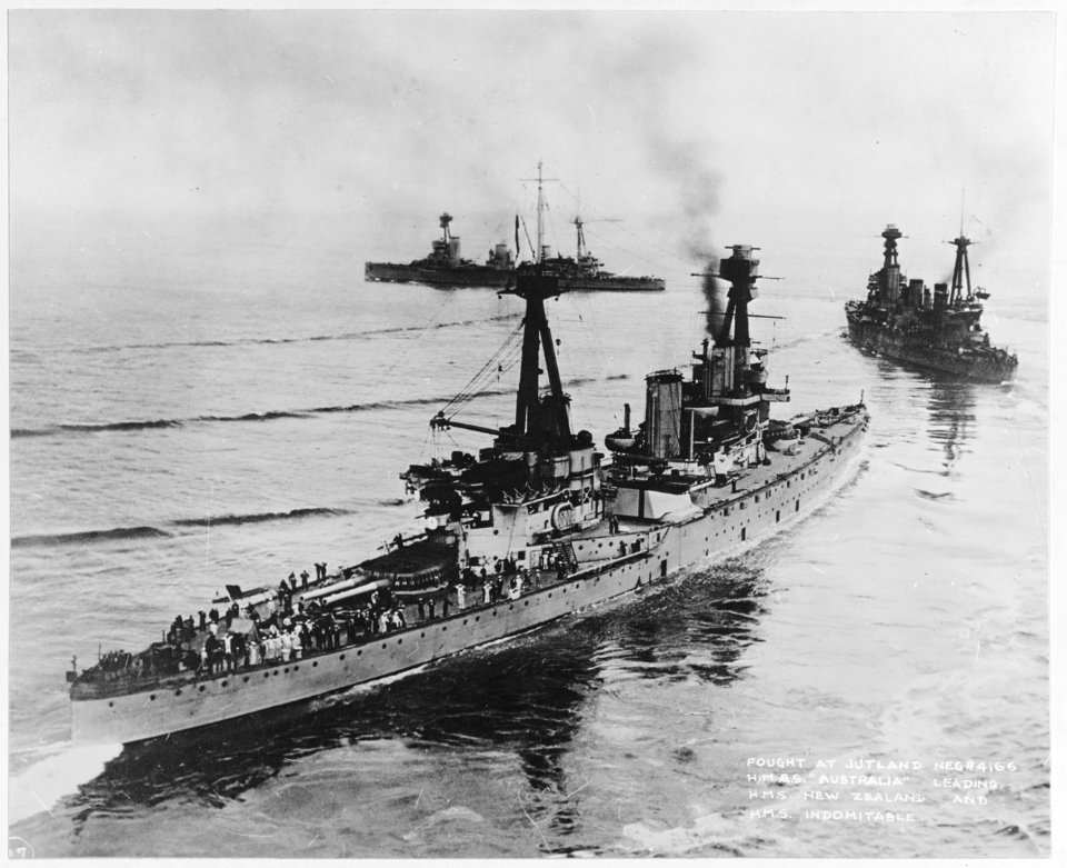 British Battlecruisers that Fought at Jutland - 19-N-4166