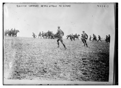 British Cavalry after attack on enemy LCCN2014704820