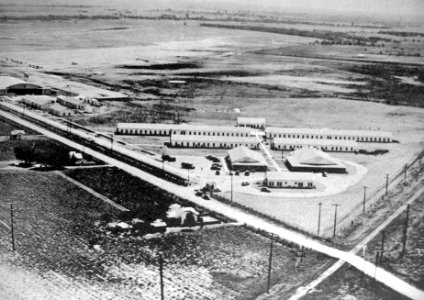 British Flight Training School No 1 - Terrell Municipal Airport Aerial Oblique