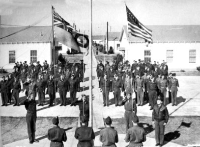 British Flight Training School No 1 - Retreat Ceremony
