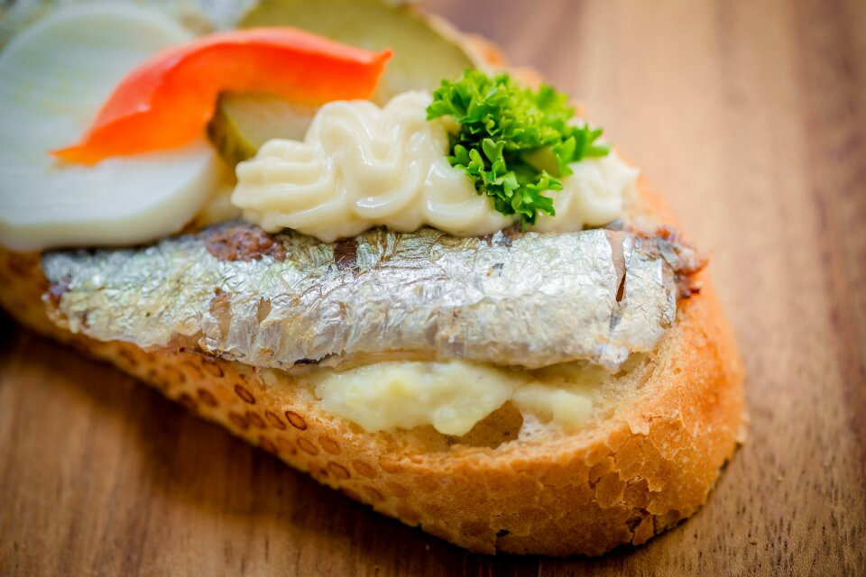 Bread decorated catering