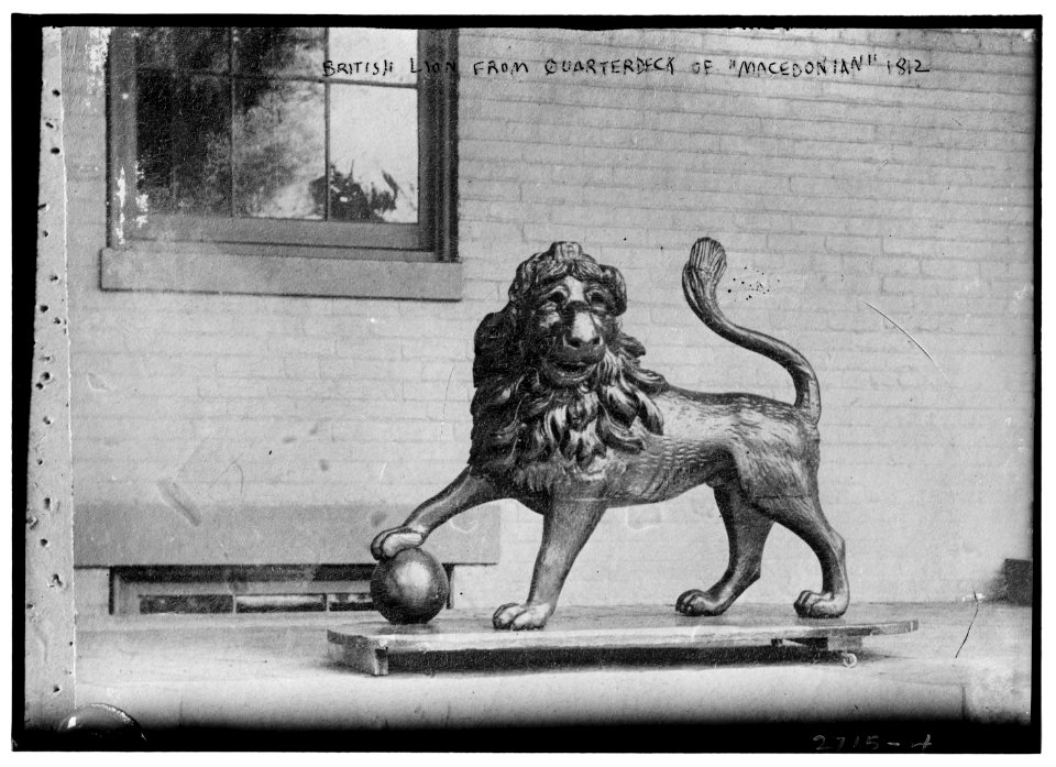 British Lion from quarterdeck of MACEDONIAN, 1812 LCCN2014693192