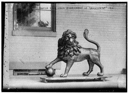 British Lion from quarterdeck of MACEDONIAN, 1812 LCCN2014693192