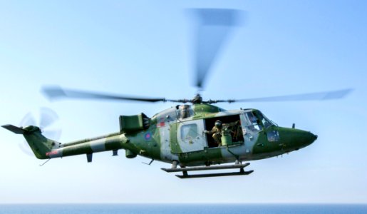 British Lynx landing on Kearsarge