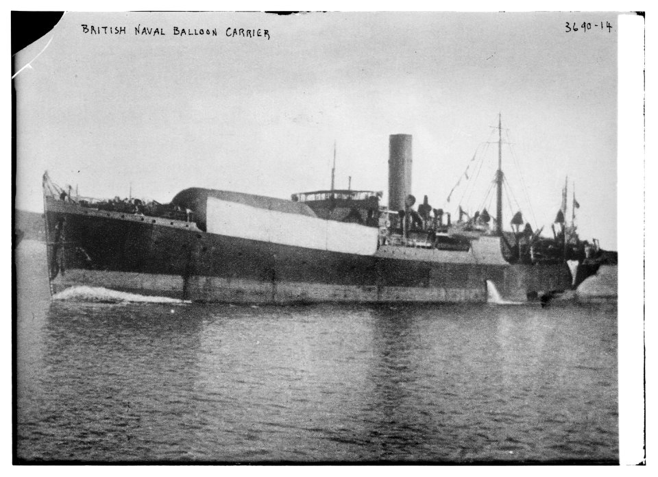 British Naval Balloon Carrier LCCN2014700473