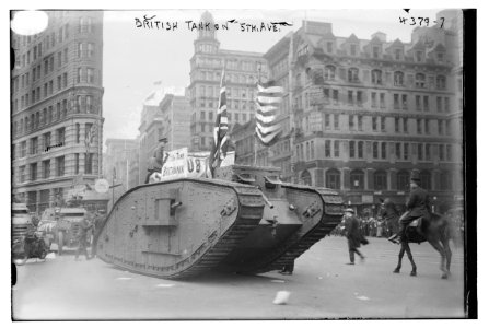 British tank on 5th Ave. LCCN2014705741 photo