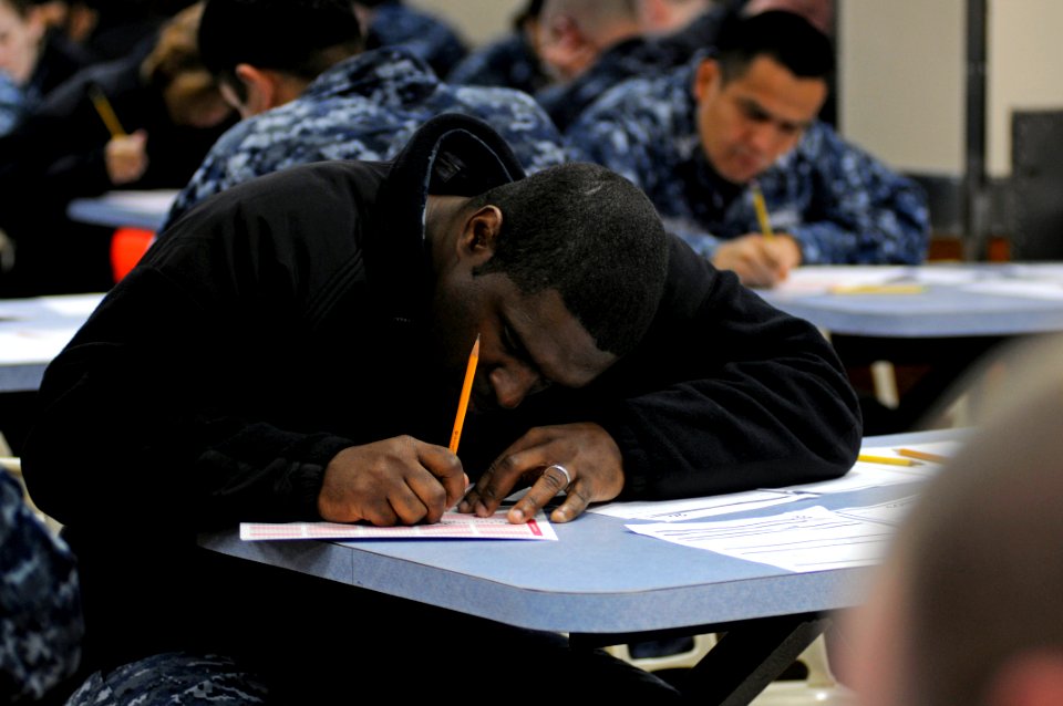 Chief petty officers advancement exam 011513-N-PQ607-015