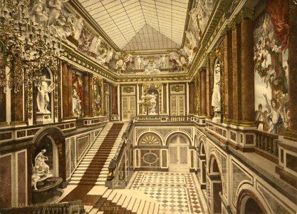 Chiemsee-Herreninsel-Neues Schloss Herrenchiemsee-ZI-0513-02-12-217479