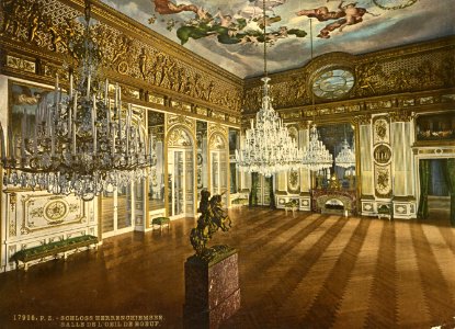 Chiemsee-Herreninsel-Neues Schloss Herrenchiemsee-ZI-0513-02-14-217476