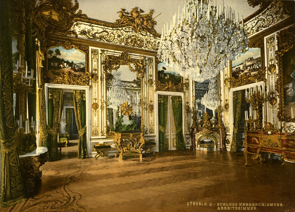 Chiemsee-Herreninsel-Neues Schloss Herrenchiemsee-ZI-0513-02-2-217475