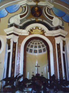 Chiesa della Madonna Addolorata, interno (Villalago)