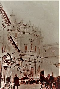 Chiesa di Santa Teresa, Messina, opera di Matteo de Maria del 1810, distrutta 1908
