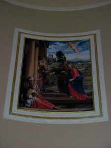 Chiesa di Maria Santissima Annunziata dipinto interno 2 SIANO SA dicembre 2010
