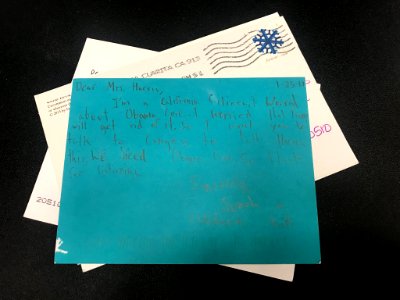 Child constituent's letter to Senator Kamala Harris C65NAdAWYAABGzZ