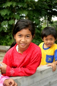 Children in a village in Klaten; USAID Indonesia; January 2008