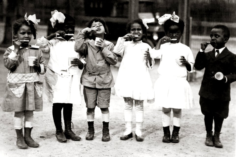 Children from Miner Normal School