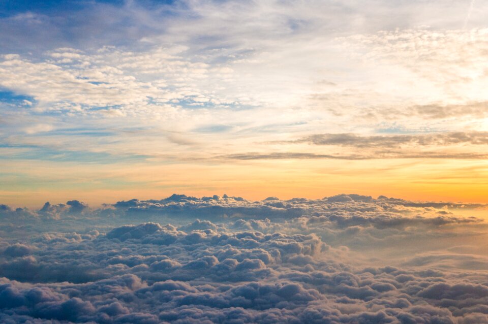 Sunset sunrise clouds