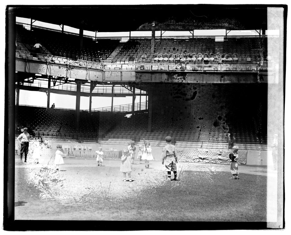 Children playing baseball LOC npcc.04396