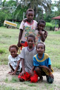 Children outside in Papua. (4324294095)