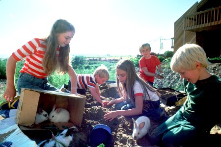 Children playing
